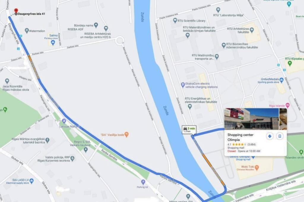 Daugavgrivas41 6 Can Stay Parking Free Old Town 6Min Shop 3Min Riga Exterior photo