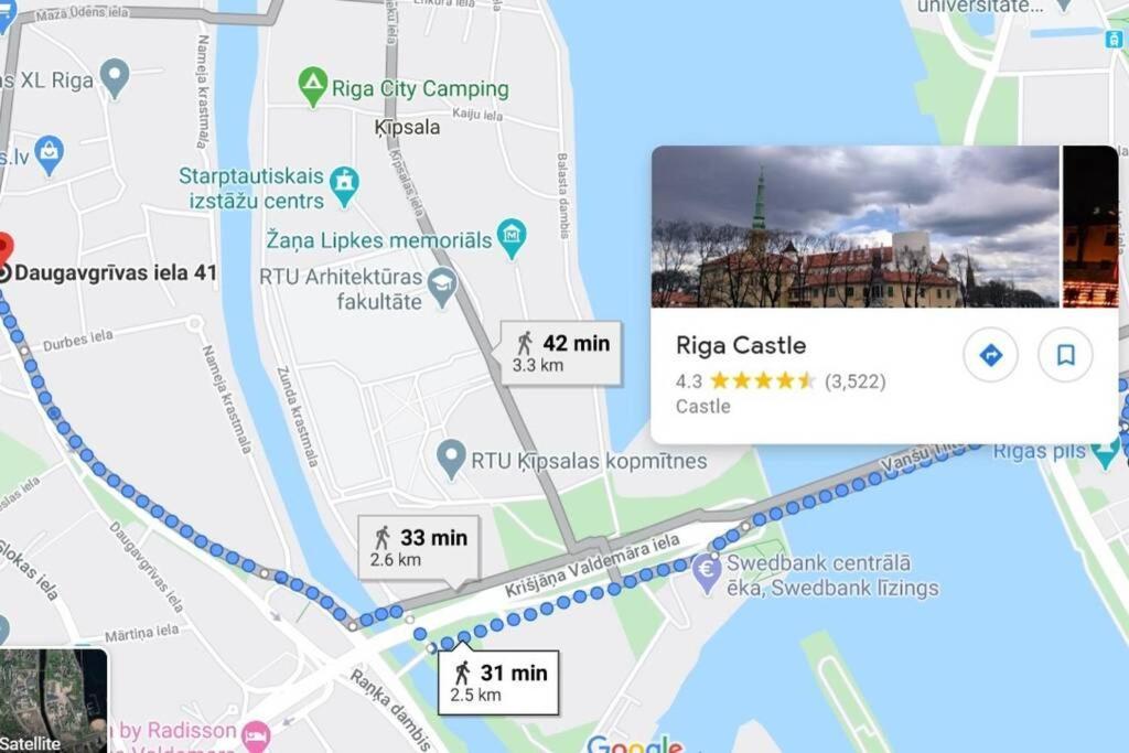 Daugavgrivas41 6 Can Stay Parking Free Old Town 6Min Shop 3Min Riga Exterior photo